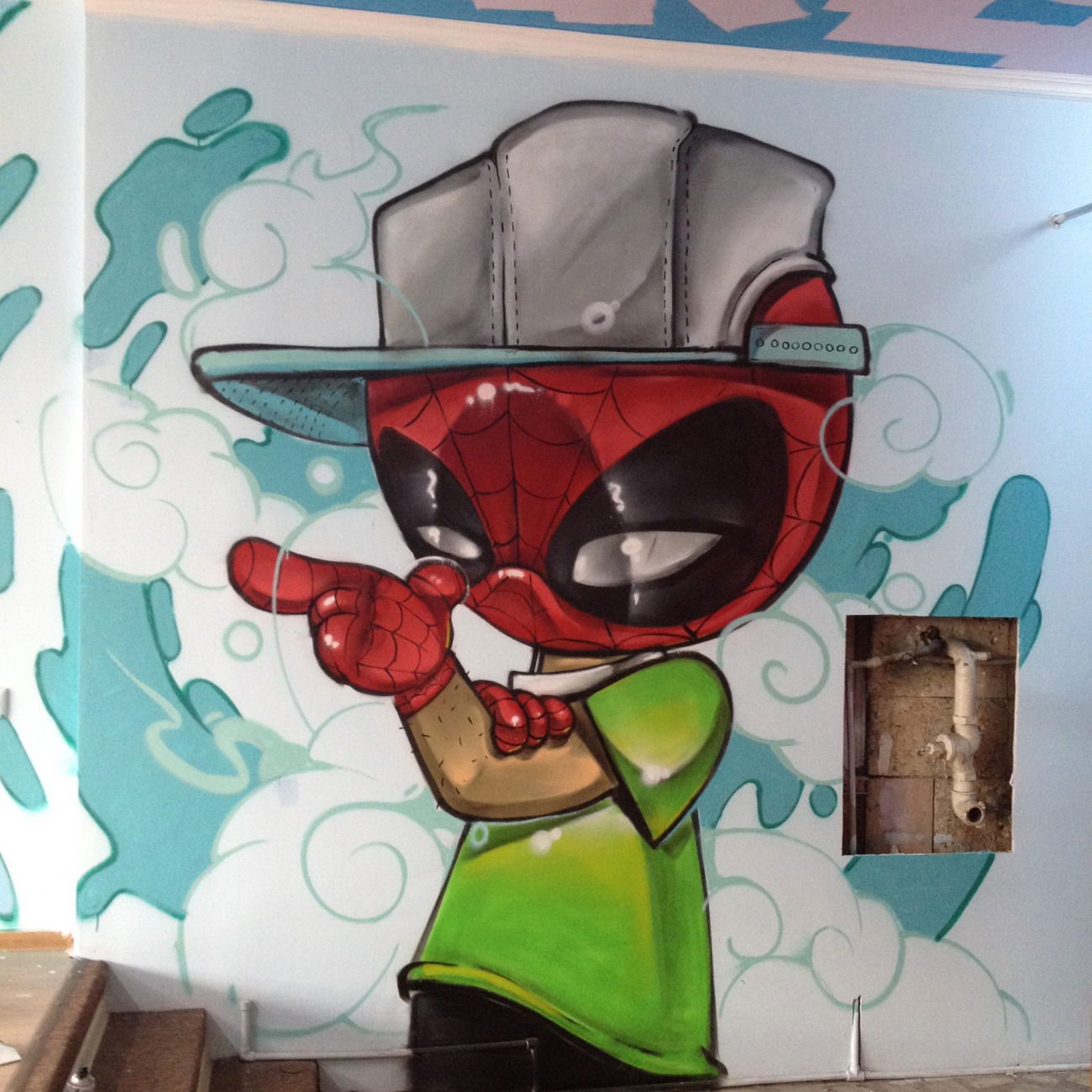 Graffiti Wall - Photo by mide (2018)