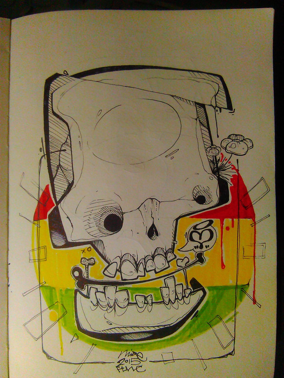 Graffiti Sketch - Photo by mide (2015)