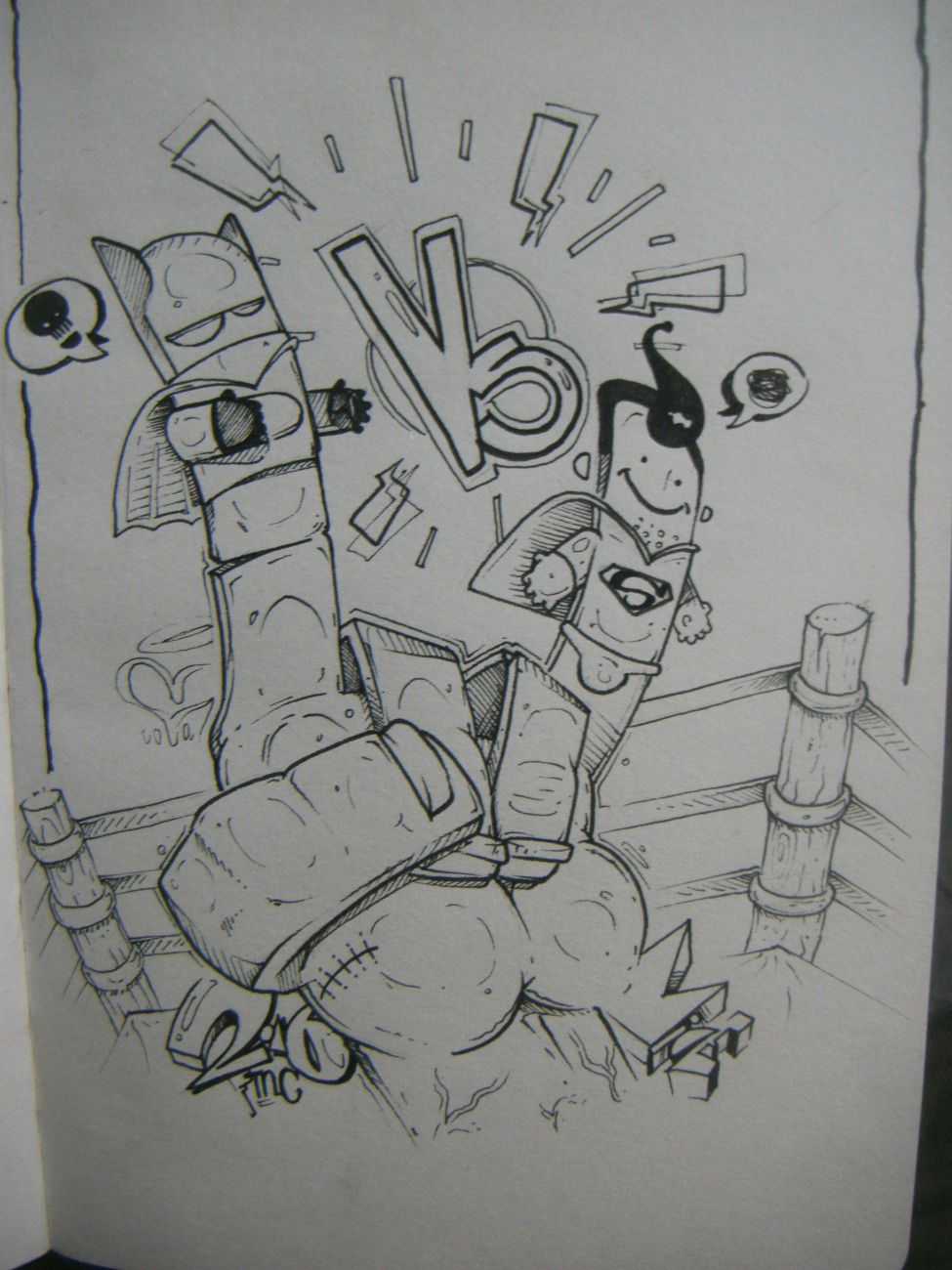 Graffiti Sketch - Photo by mide (2016)