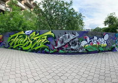 Graffiti Wall - Photo by mide