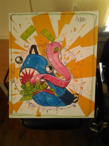 Graffiti Sketch - Photo by mide