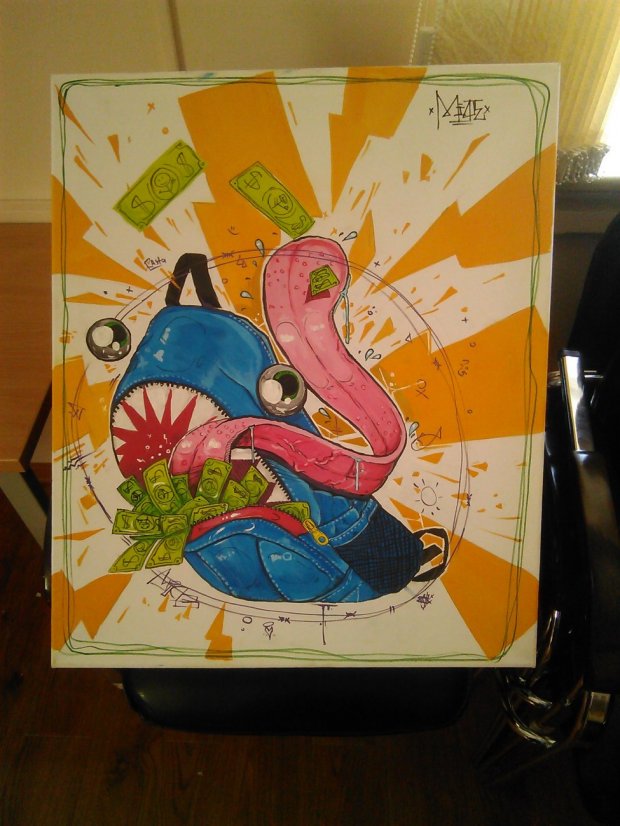 Graffiti Sketch - Photo by mide