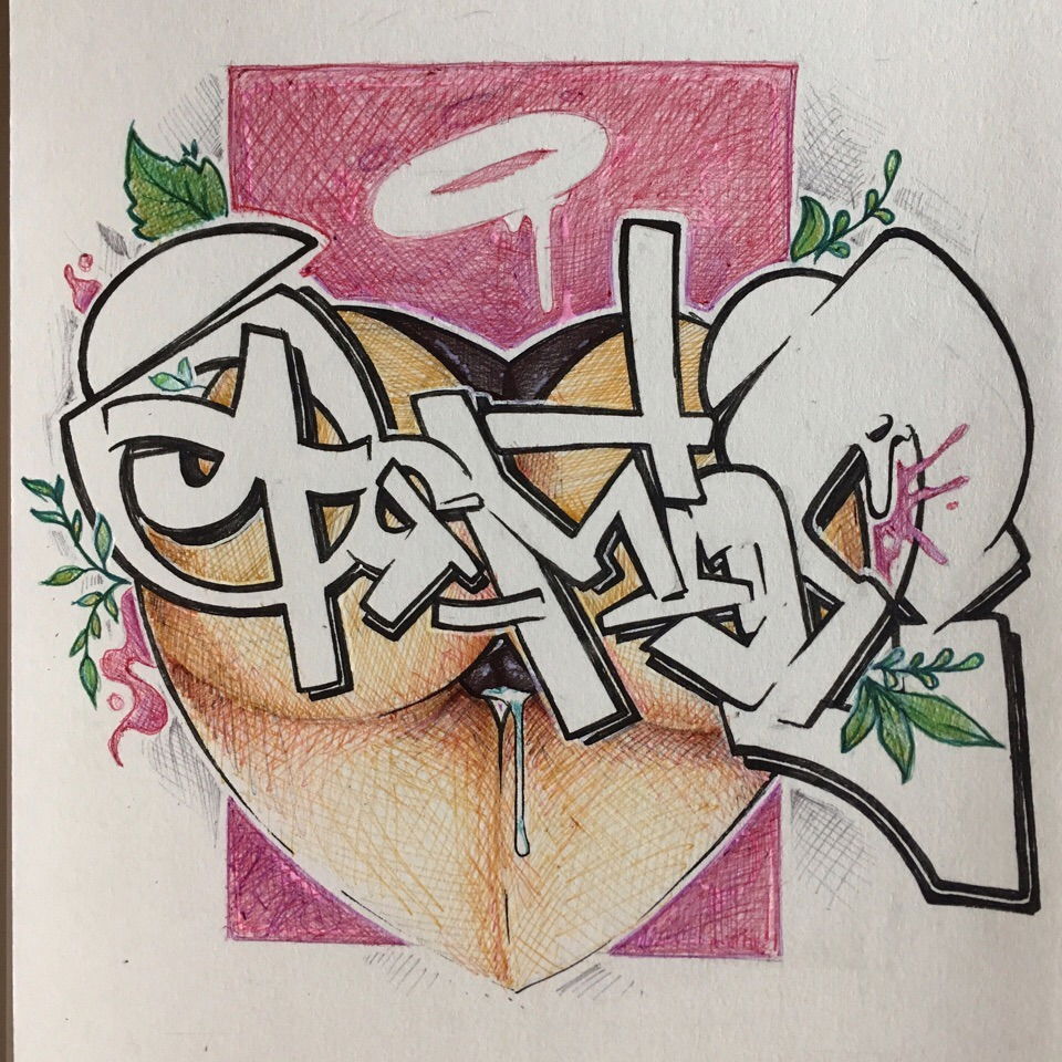 Graffiti Sketch - Photo by mide - ogmide (2020)