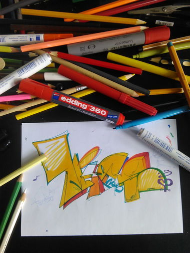 Graffiti Sketch - Photo by mide - streetopia (2015)