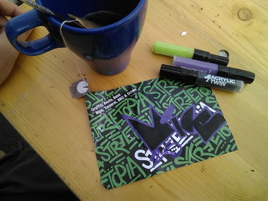 Graffiti Sketch - Photo by mide - streetopia (2015)