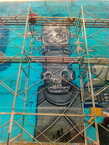 Graffiti Wall - Photo by mide