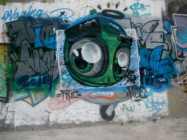 Graffiti Wall - Photo by mide