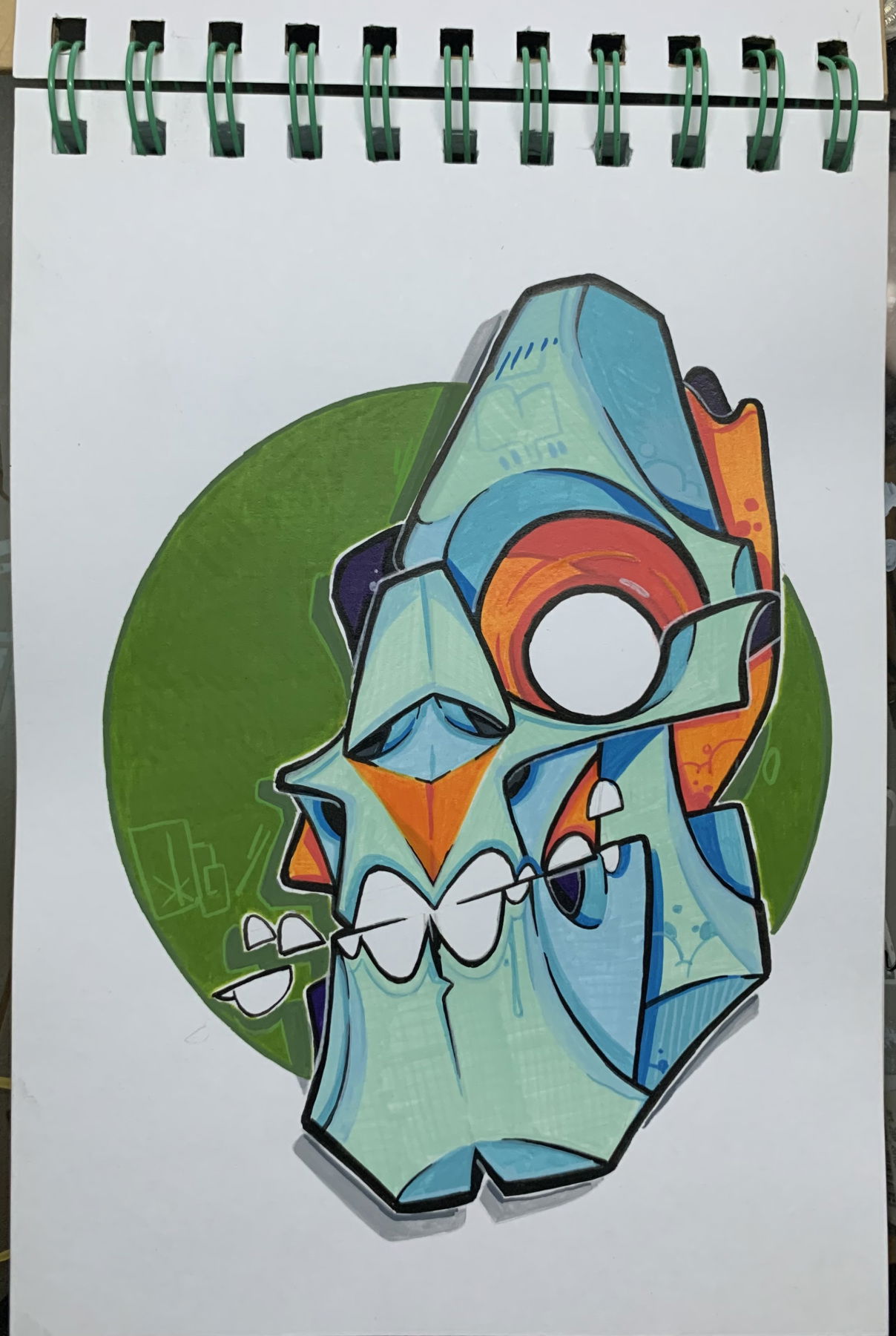 Graffiti Sketch - Photo by mide - ogmide, kyrgyzgraffiti (2024)