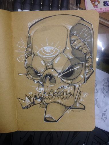 Graffiti Sketch - Photo by mide (2018)