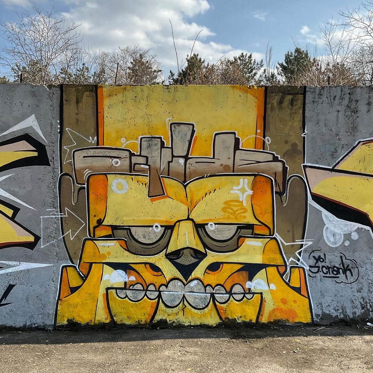 Graffiti Wall - Photo by mide