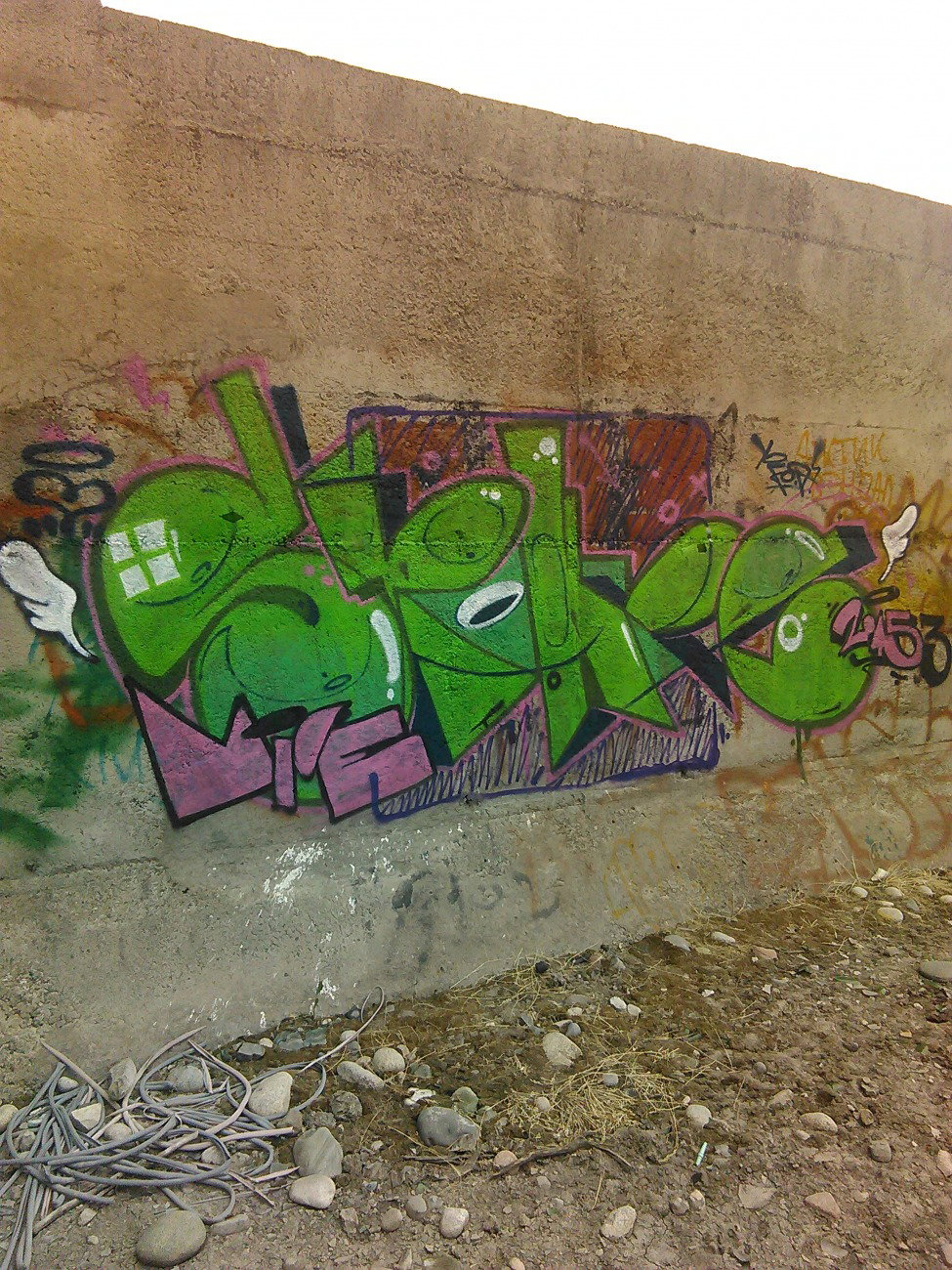 Graffiti Wall - Photo by mide - spoare153 (2015)