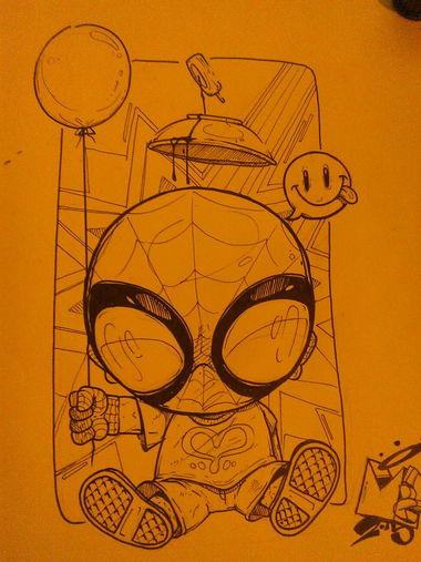 Graffiti Sketch - Photo by mide (2015)