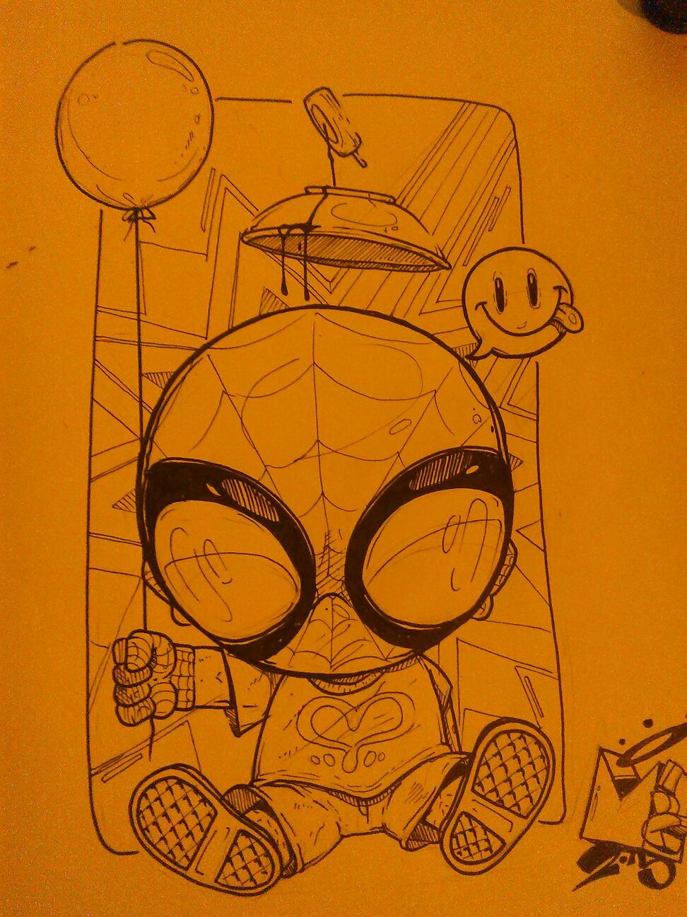 Graffiti Sketch - Photo by mide (2015)