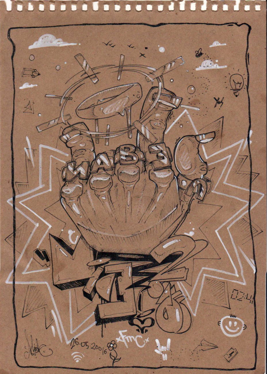 Graffiti Sketch - Photo by mide (2016)