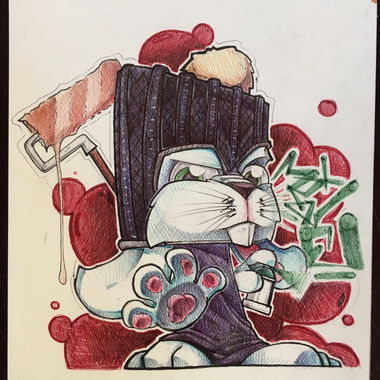 Graffiti Sketch - Photo by mide - ogmide (2019)