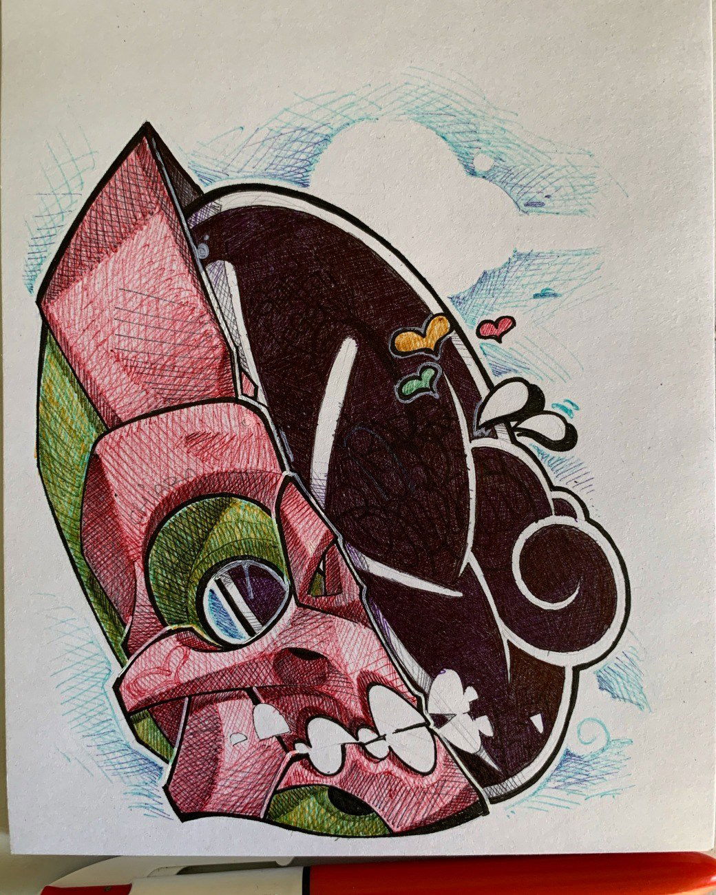 Graffiti Sketch in Бишкек - Photo by mide - ogmide, graffitilegend, kyrgyzgraffiti (2022)