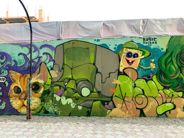 Graffiti Wall - Photo by mide - ogmide, kyrgyzgraffiti