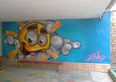 Graffiti Wall - Photo by mide