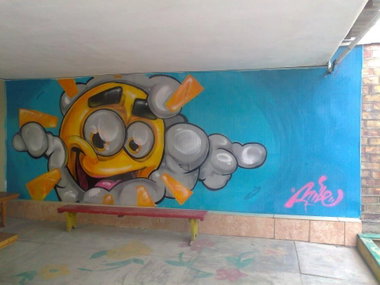 Graffiti Wall - Photo by mide