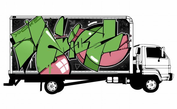 Graffiti Sketch - Photo by mide