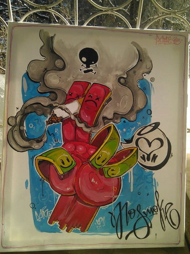 Graffiti Sketch - Photo by mide