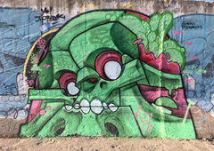 Graffiti Wall - Photo by mide