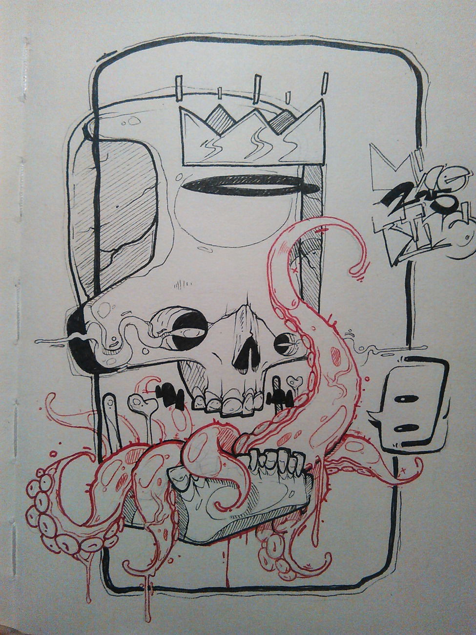 Graffiti Sketch - Photo by mide (2015)