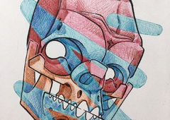 Graffiti Sketch in Бишкек - Photo by mide - ogmide (2020)