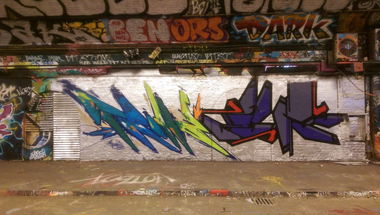 Graffiti Wall - Photo by mini