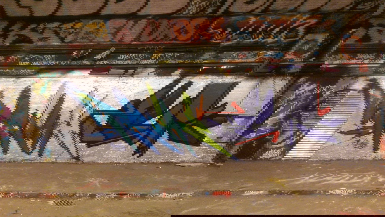 Graffiti Wall - Photo by mini