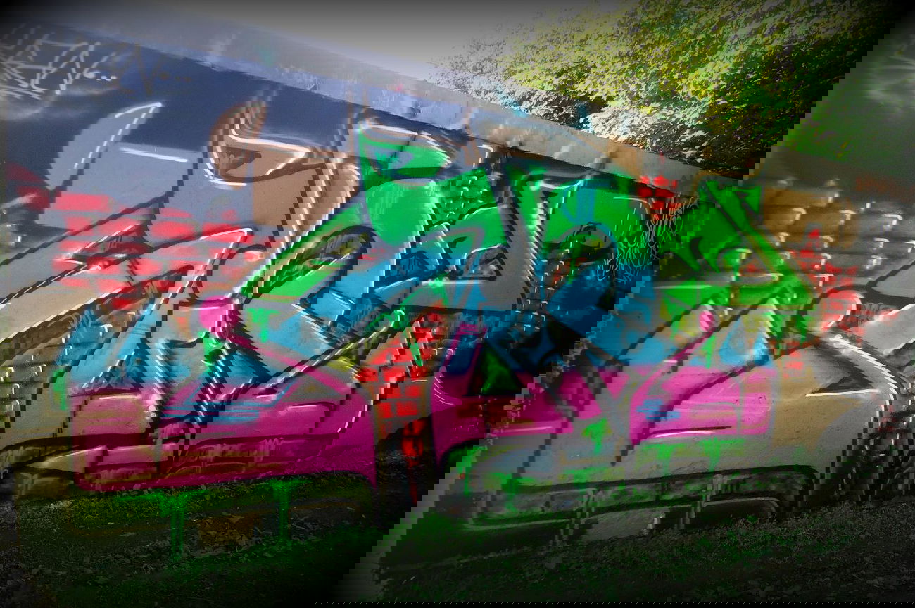 Graffiti Wall - Photo by mioer