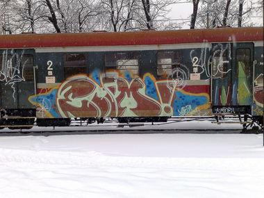 Graffiti Train - Photo by mioer - EoiM