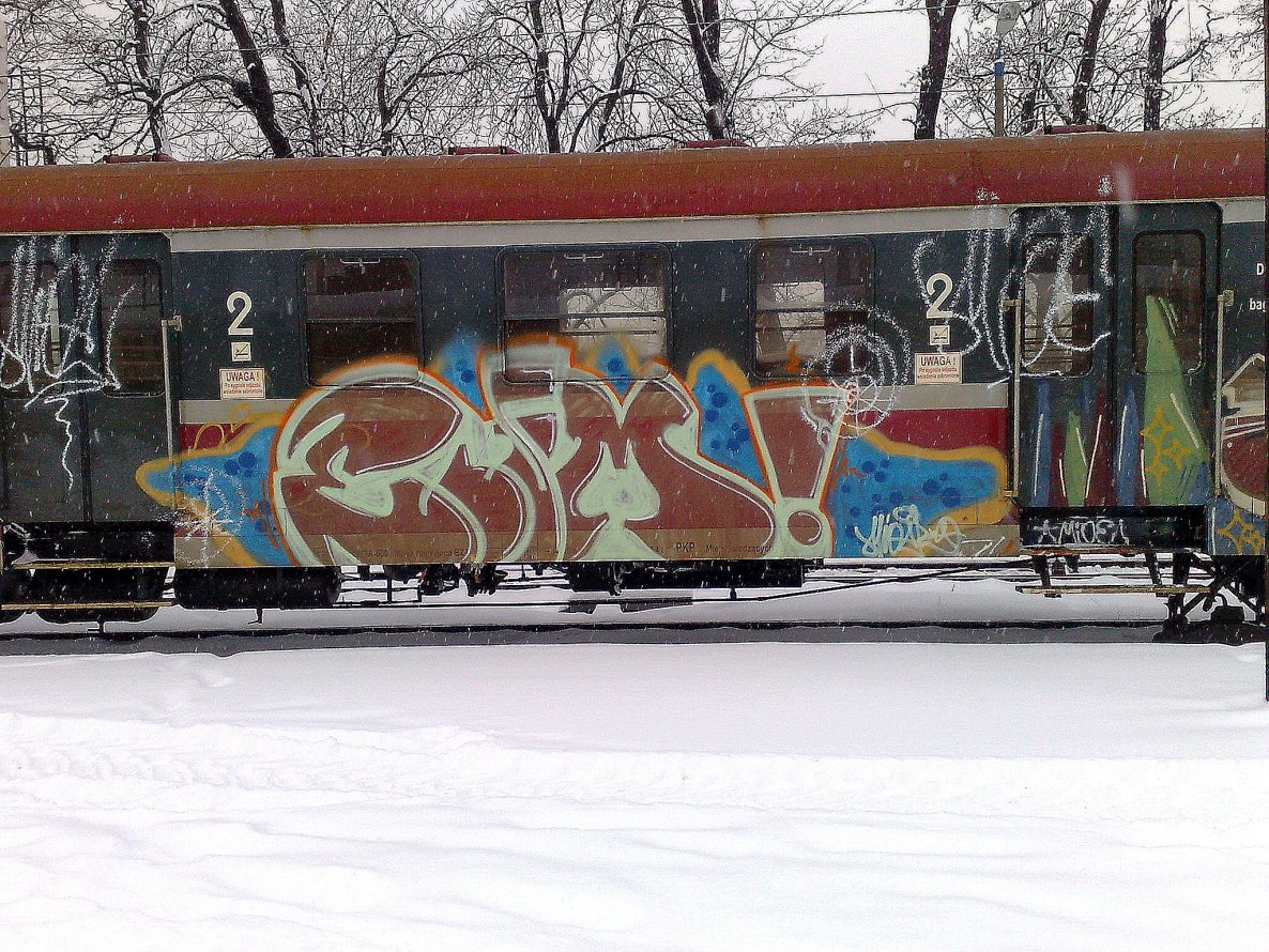 Graffiti Train - Photo by mioer - EoiM