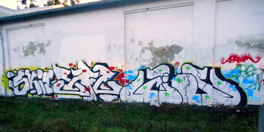 Graffiti Bombing - Photo by mioer