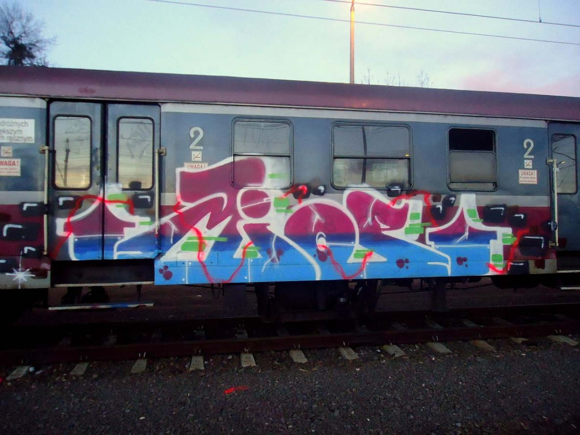 Graffiti Train - Photo by mioer