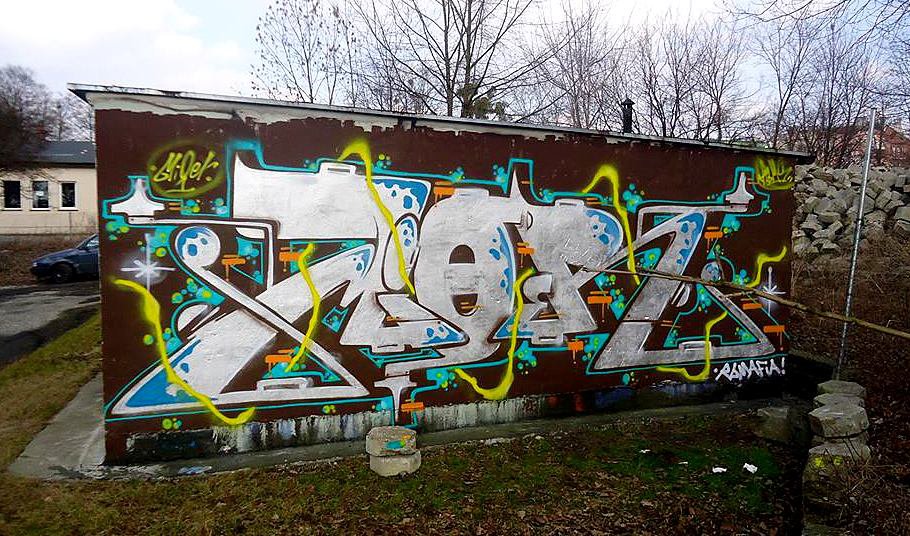 Graffiti Bombing - Photo by mioer