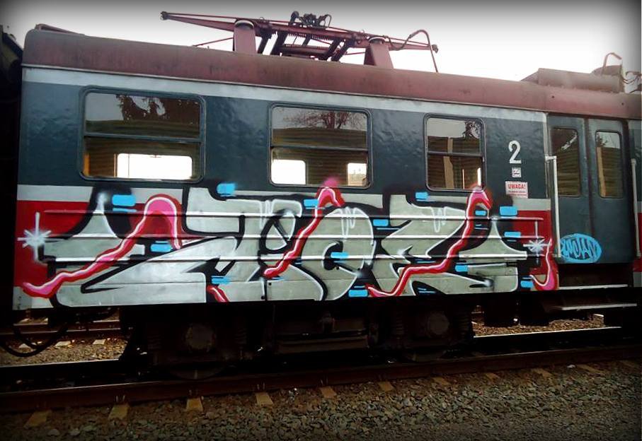 Graffiti Train - Photo by mioer