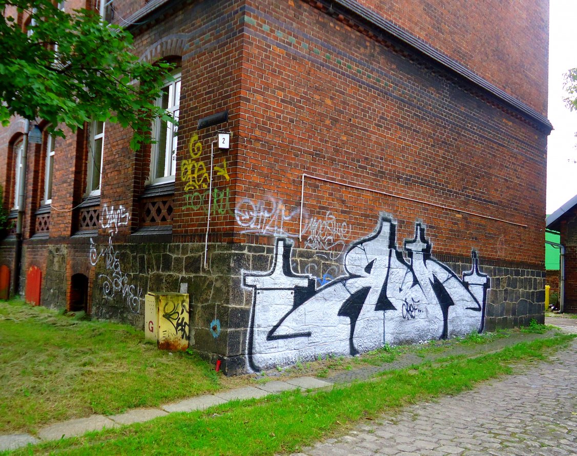 Graffiti Bombing - Photo by mioer - cru