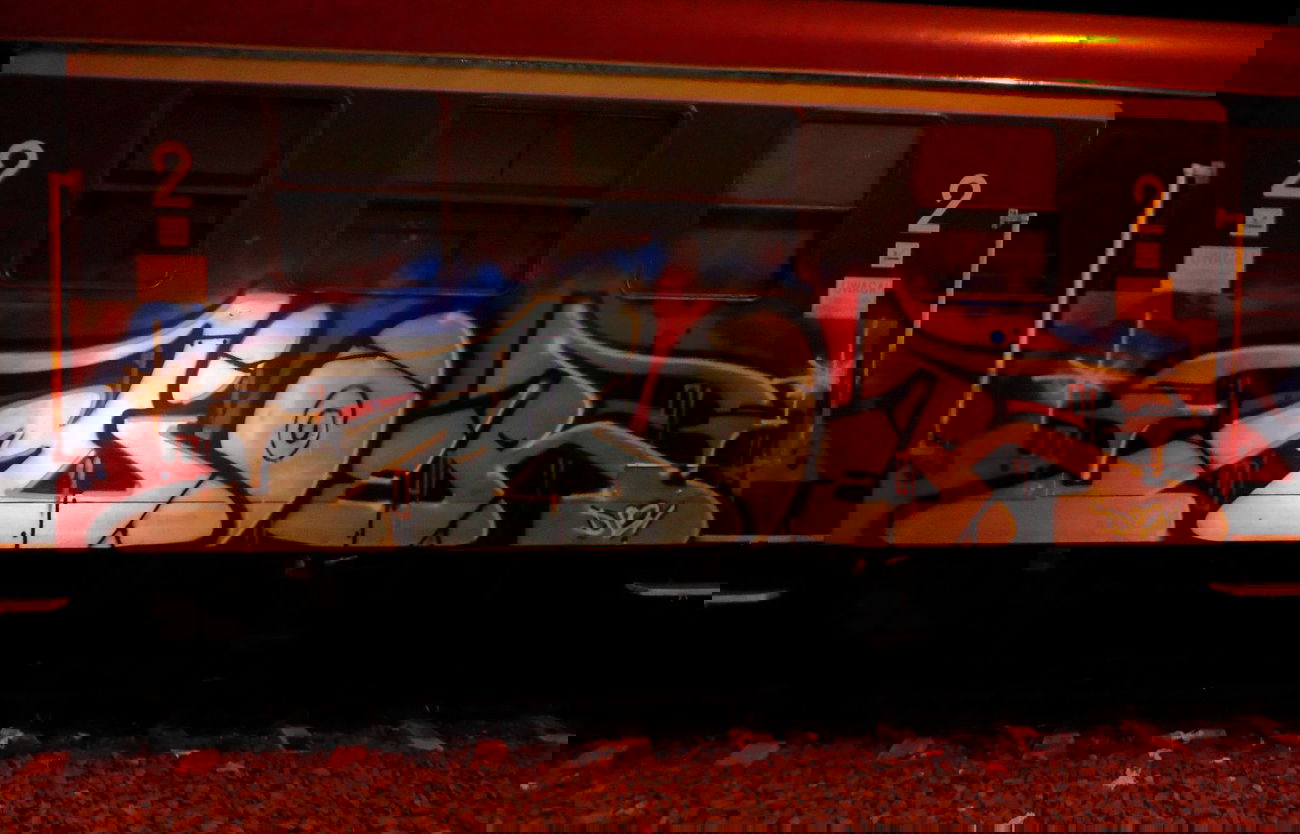 Graffiti Train - Photo by mioer