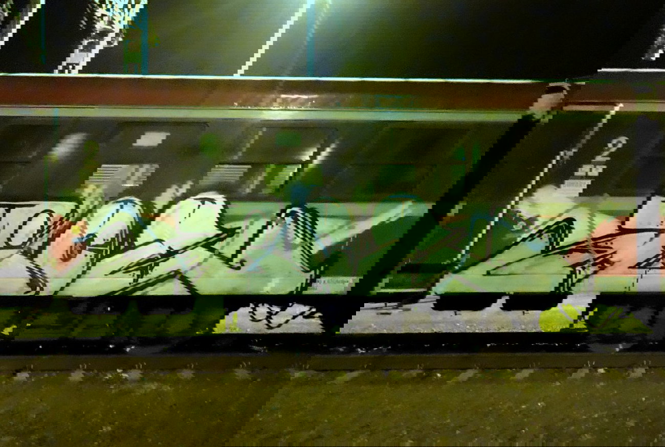 Graffiti Train - Photo by mioer