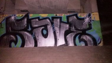 Graffiti Bombing - Photo by mirakoli - save, nail