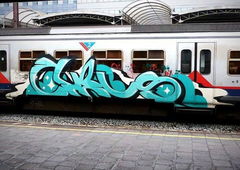 Graffiti Train - Photo by miran_137 - cyrusmega