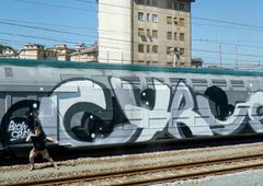 Graffiti Train - Photo by miran_137 - cyrus, wholecar