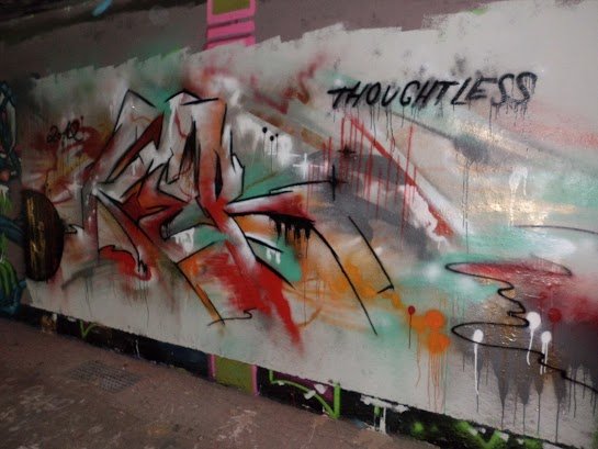 Graffiti Wall - Photo by misrbl - ker
