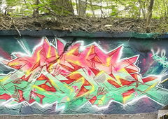 Graffiti Wall in Berlin - Photo by mist - Mist, berlin, mrb (2017)