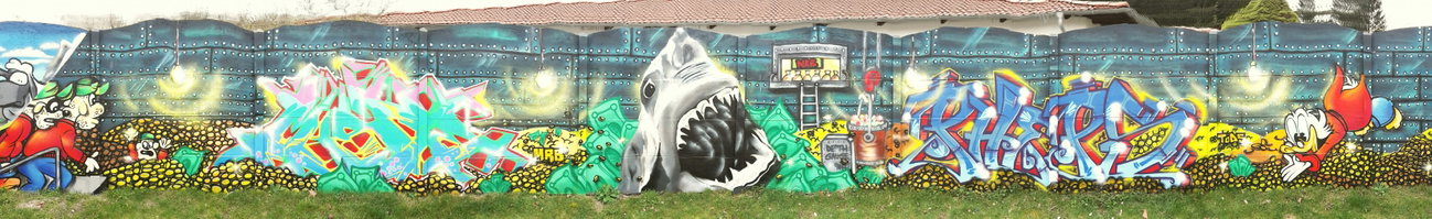 Graffiti Wall in Deutschland - Photo by mist - Mist, miste, pheps (2016)