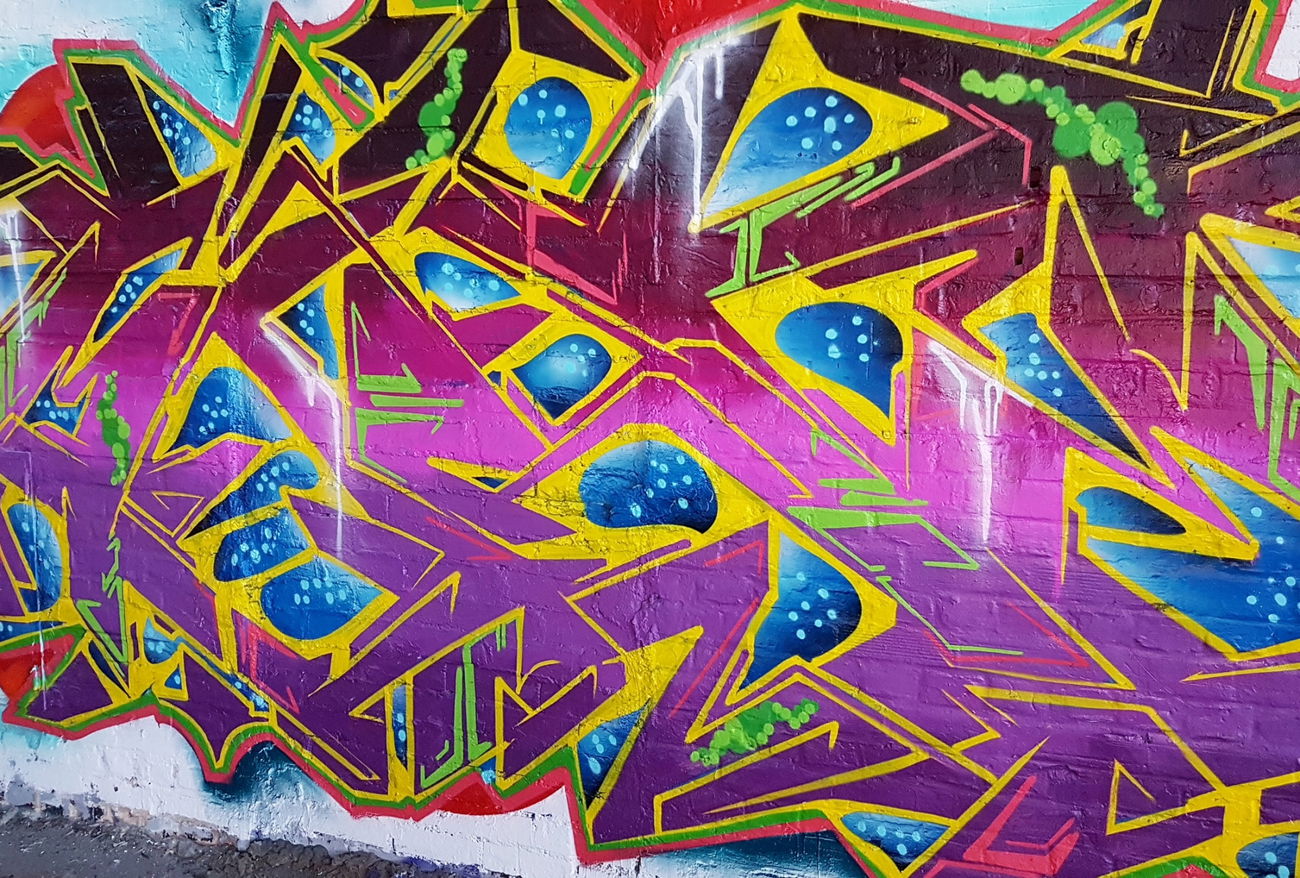 Graffiti Wall in Deutschland - Photo by mist (2019)