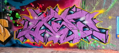 Graffiti Wall in Berlin - Photo by mist (2023)