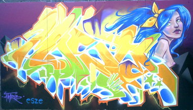 Graffiti Wall - Photo by mist - mistie, esze (2013)
