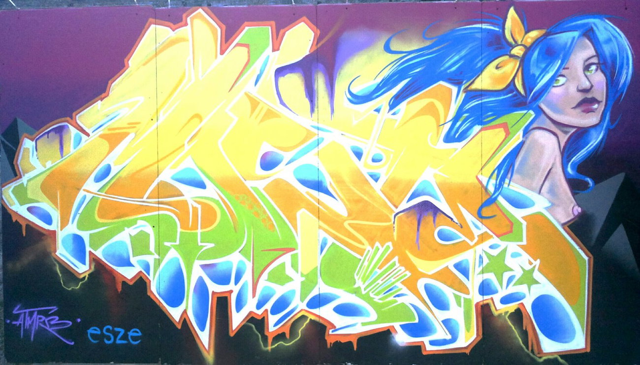 Graffiti Wall - Photo by mist - mistie, esze (2013)